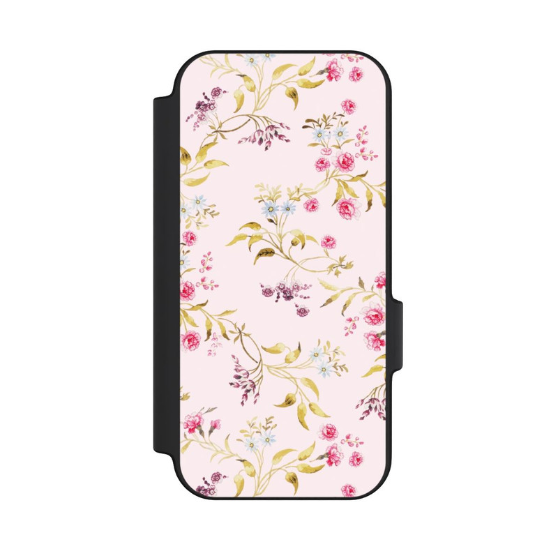 Pixel 11 Pro NIVOflip Vintage Rosengarten Muster Rosa