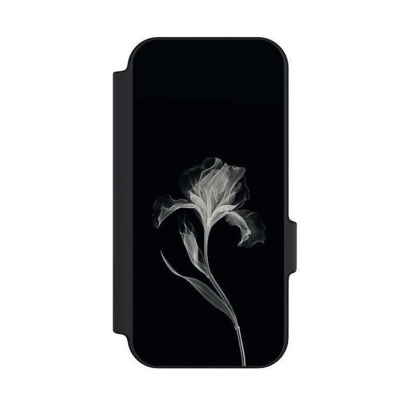Pixel 11 Pro NIVOflip Fleur négative Gris sur noir avec IA