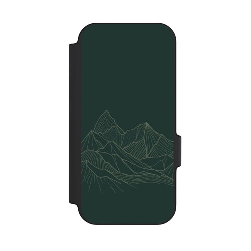 Google Pixel 11 Pro NIVOflip Berg Line Art Grün