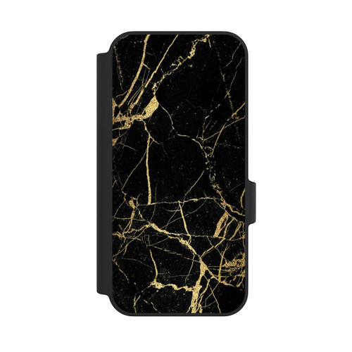 Google Pixel 11 Pro XL NIVOflip Schwarzgoldener Marmor-Look