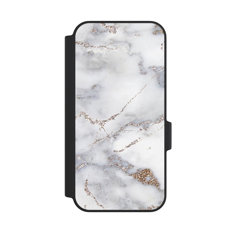 Pixel 11 Pro XL NIVOflip Silberglitzer Marmorlook