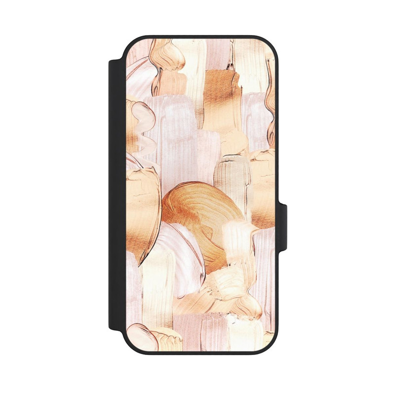 Pixel 11 Pro XL NIVOflip Weiß/Gold Pinsel Muster