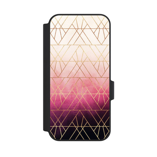 Google Pixel 11 Pro XL NIVOflip Pink Ombre Dreiecke Golddruck