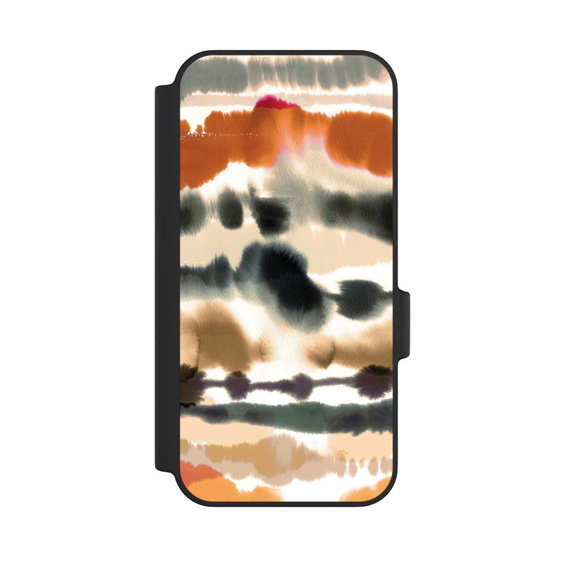 Pixel 11 Pro XL NIVOflip Weiche nautische Aquarelllinien Orange