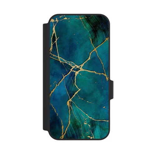 Google Pixel 11 Pro XL NIVOflip Mineralischer Glamourlook Blaugold