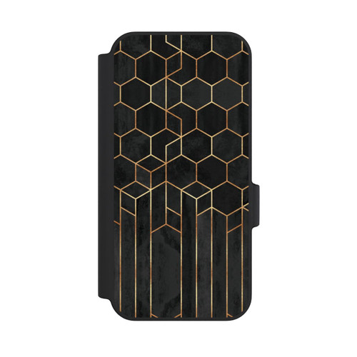 Google Pixel 11 Pro XL NIVOflip Schwarze Sechsecke