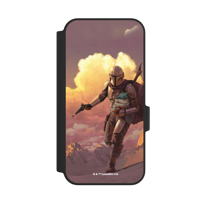 Pixel 11 Pro XL NIVOflip Der Mandalorianer und Grogu Sonnenguntergang Wolken