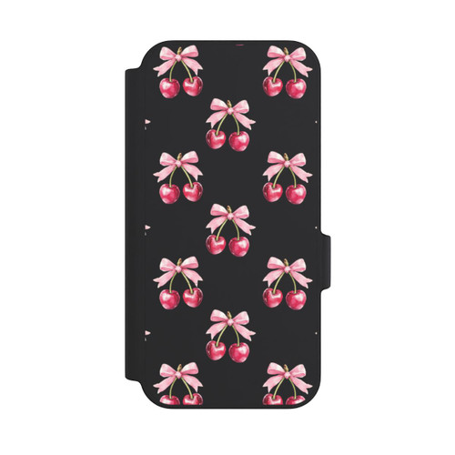 Google Pixel 11 Pro XL NIVOflip Cherry Bow Pattern Transparent with AI
