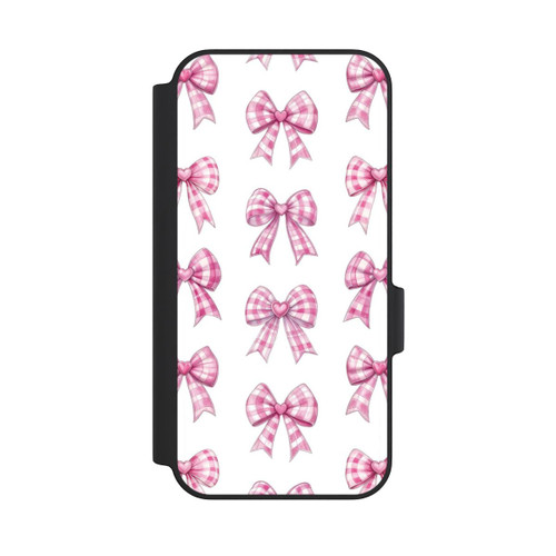 Google Pixel 11 Pro XL NIVOflip Pinke Gingham Herzen und Schleifen mit KI
