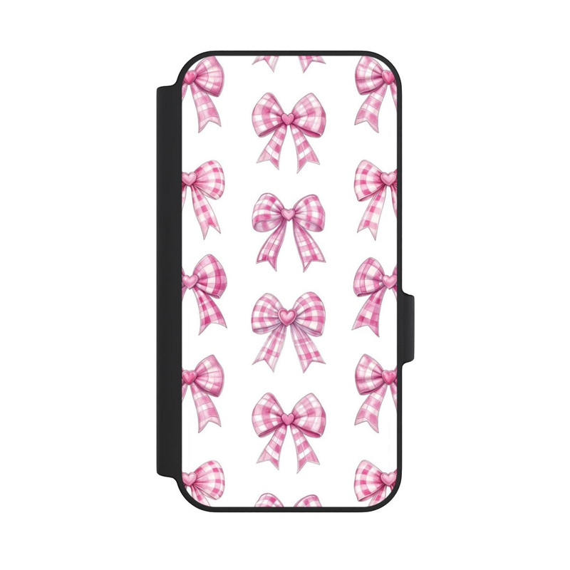 Pixel 11 Pro XL NIVOflip Pinke Gingham Herzen und Schleifen mit KI
