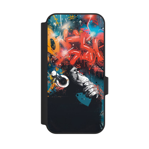 Google Pixel 11 Pro XL NIVOflip Affe Stereo Kopfhörer Graffiti Street Art