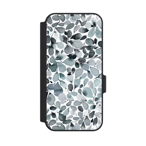 Google Pixel 11 Pro XL NIVOflip Eukalyptus Aquarell Blätter Grau