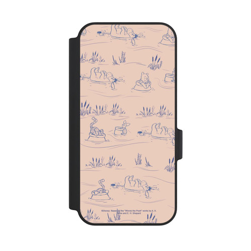 Google Pixel 11 Pro XL NIVOflip Winnie the Pooh Retro Pattern Bridges Pink