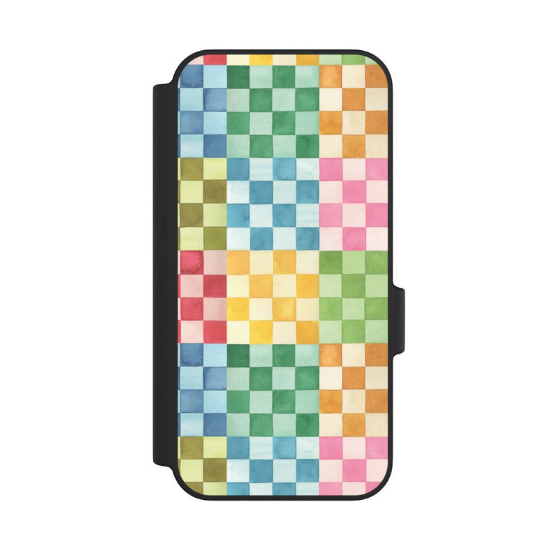 Pixel 11 Pro XL NIVOflip Checkerboard Watercolor Chess Geometric Red