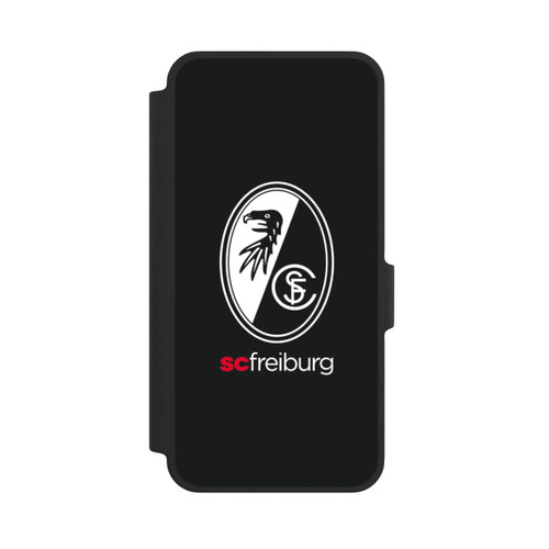 Samsung Galaxy A37 5G NIVOflip SC Freiburg Wappen schwarz