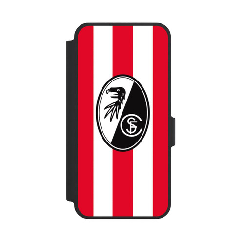 Samsung Galaxy A37 5G NIVOflip SC Freiburg - Rot Gestreift