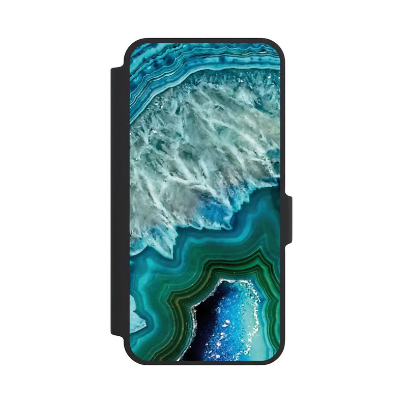 Galaxy A37 5G NIVOflip Kristall Achat Grün