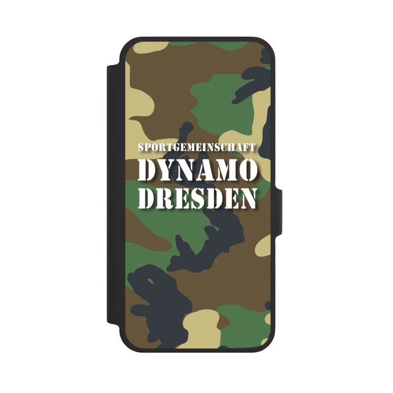 Galaxy A37 5G NIVOflip SGDD Camouflage Grün - Dynamo Dresden