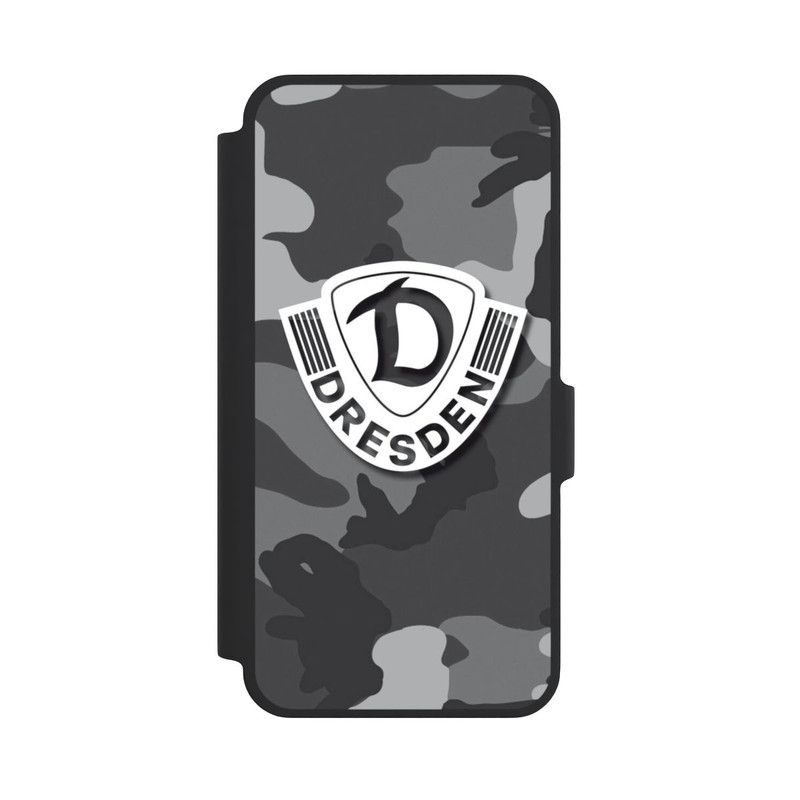 Galaxy A37 5G NIVOflip Dresden Camouflage Grau - Dynamo Dresden