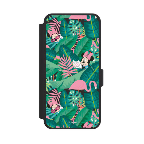 Samsung Galaxy A37 5G NIVOflip Minnie Summer Palmblätter ohne Hintergrund