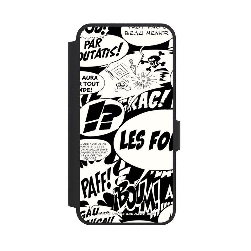 Galaxy A37 5G NIVOflip Speech Bubbles Asterix Black