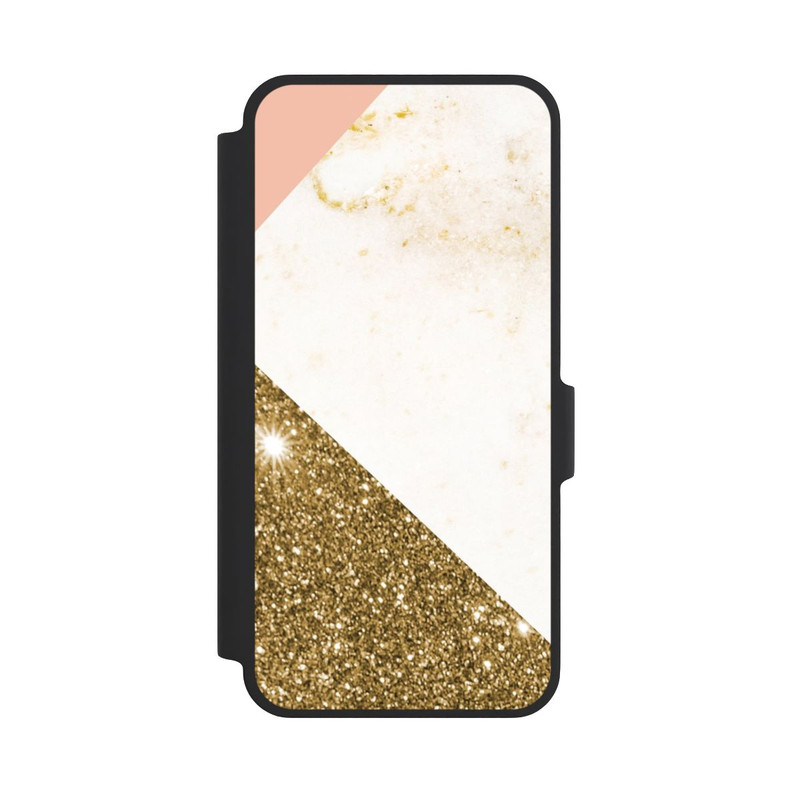Galaxy A37 5G NIVOflip Marmor-Collage in Goldoptik