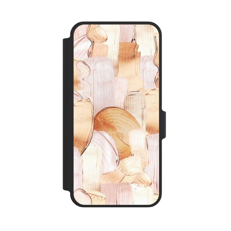 Galaxy A37 5G NIVOflip White/Gold Brush Pattern
