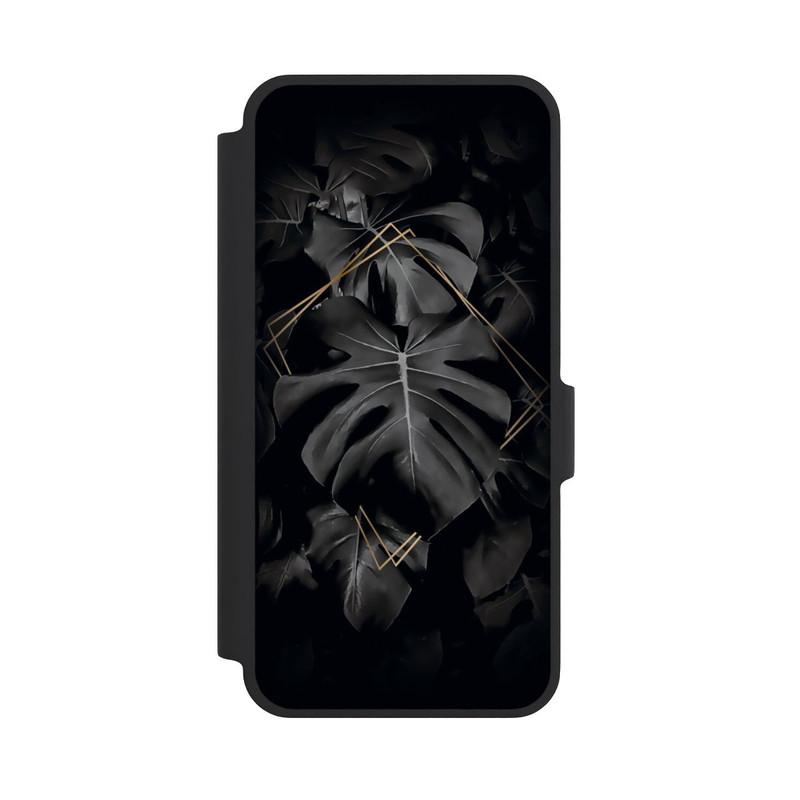 Galaxy A37 5G NIVOflip Schwarze Blätter