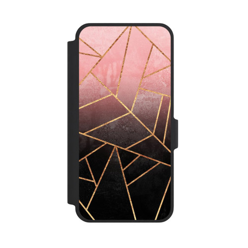 Samsung Galaxy A37 5G NIVOflip Imprimé Pierre Or Rose Et Noir