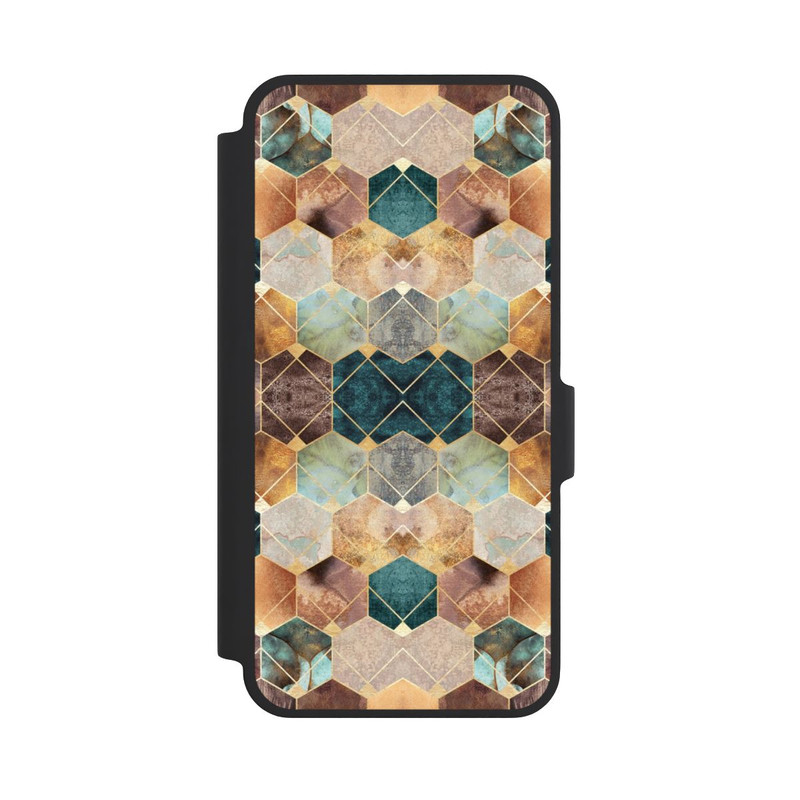 Galaxy A37 5G NIVOflip Hexagones et diamants naturels