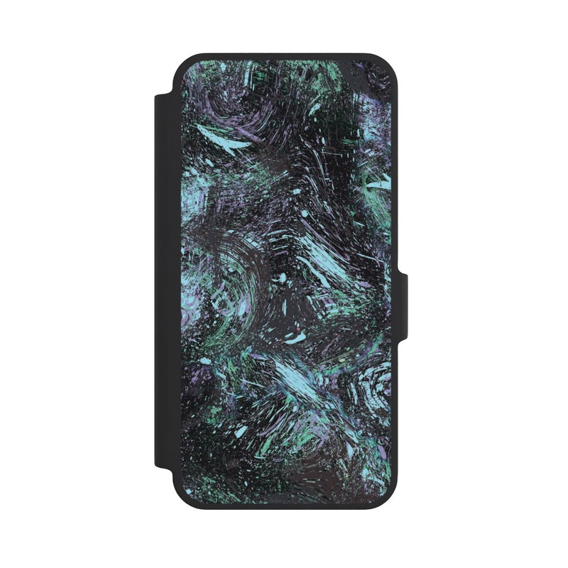 Galaxy A37 5G NIVOflip Résumé Dégoulinant De Poussière Pourpre