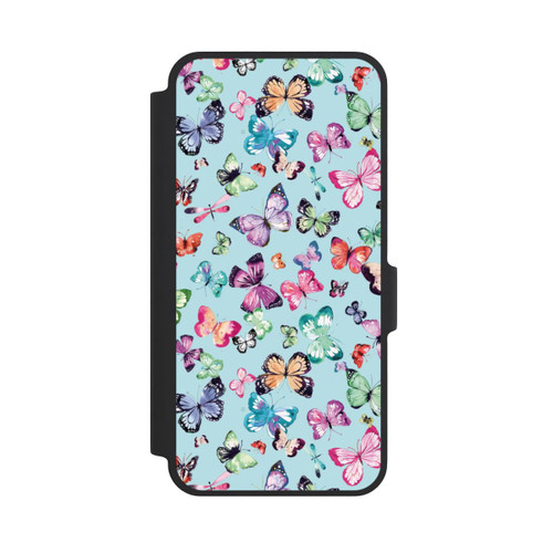 Samsung Galaxy A37 5G NIVOflip Butterflies Pink Orange Blue