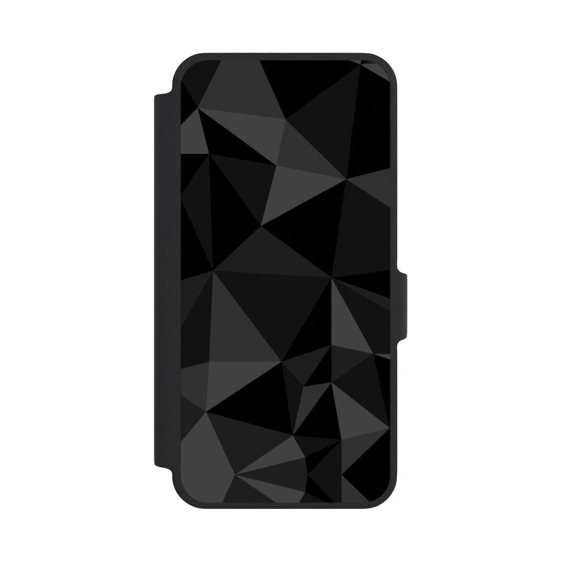 Galaxy A37 5G NIVOflip Polygonmuster schwarz