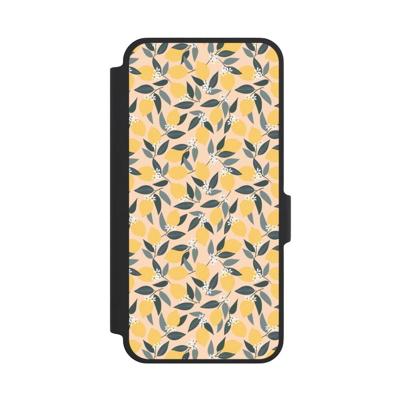 Galaxy A37 5G NIVOflip Rosa Zitronen-Muster