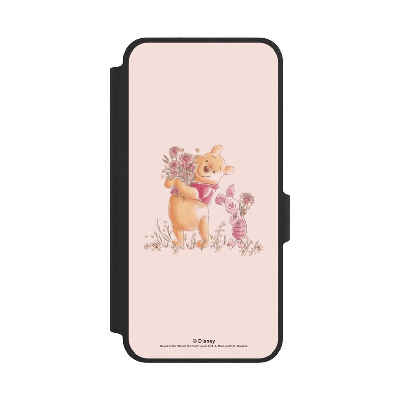 Galaxy A37 5G NIVOflip Winnie & Porcinet avec des Fleurs