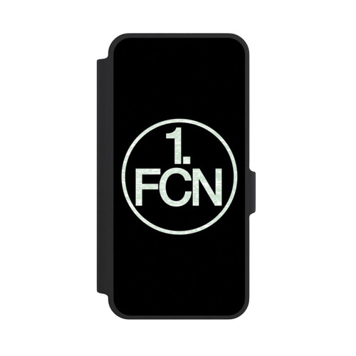 Samsung Galaxy A37 5G NIVOflip FCN Logo Weiß Hintergrund Schwarz