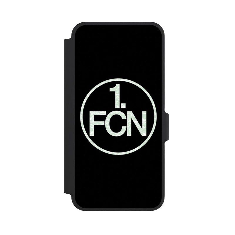 Galaxy A37 5G NIVOflip FCN Logo Weiß Hintergrund Schwarz