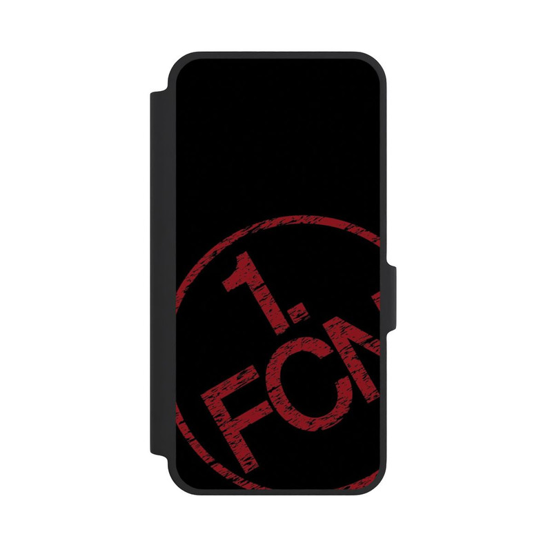 Galaxy A37 5G NIVOflip FCN Logo Rot Textur Hintergrund Schwarz