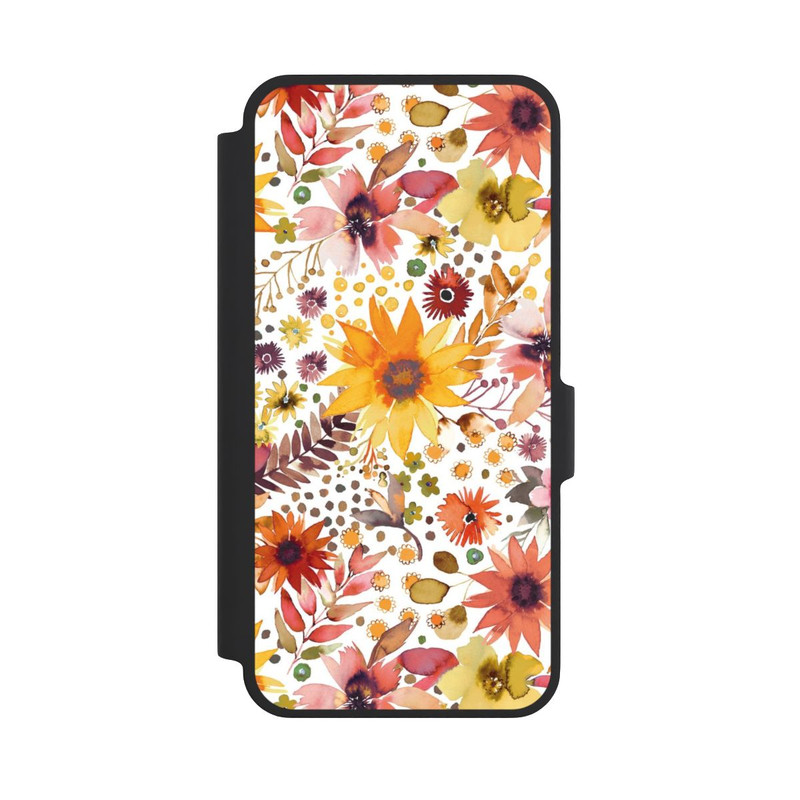 Galaxy A37 5G NIVOflip Fleurs d'aquarelle florale