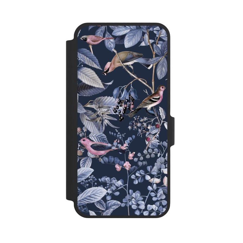 Galaxy A37 5G NIVOflip Oiseaux et Baies Bleu