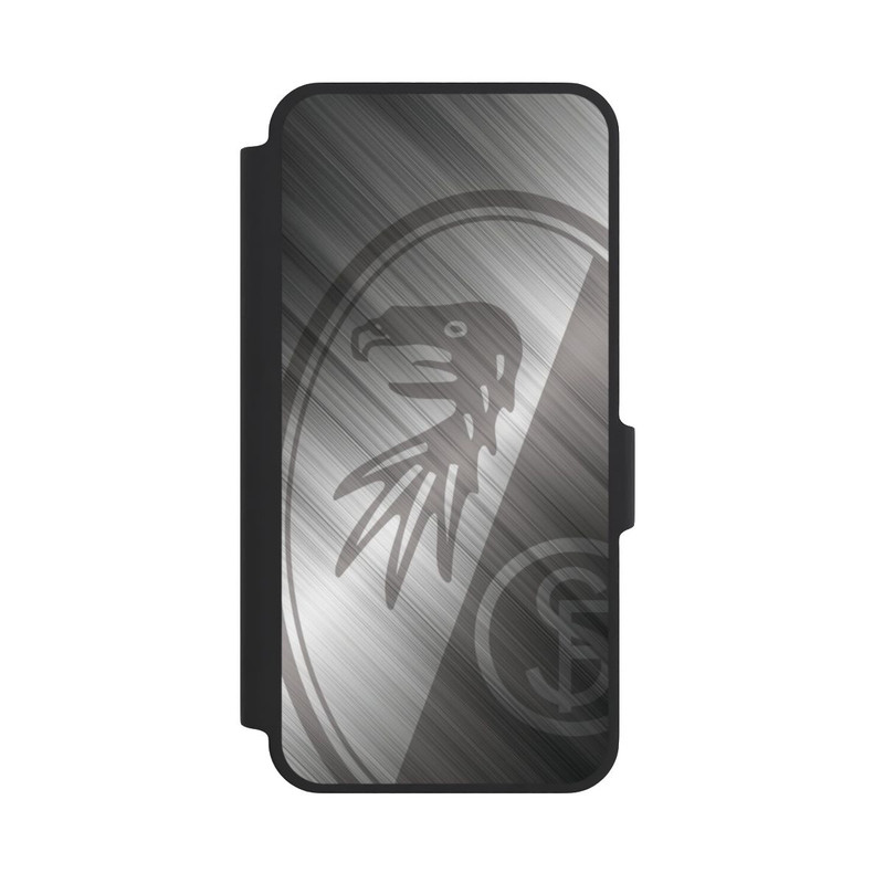 Galaxy A37 5G NIVOflip SC Freiburg Glänzendes Metall Hintergrund