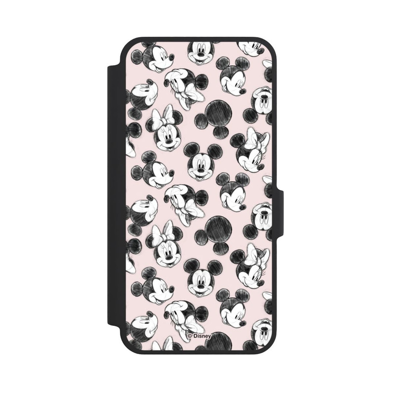 Galaxy A37 5G NIVOflip Minnie & Mickey Viele Gesichter Pink