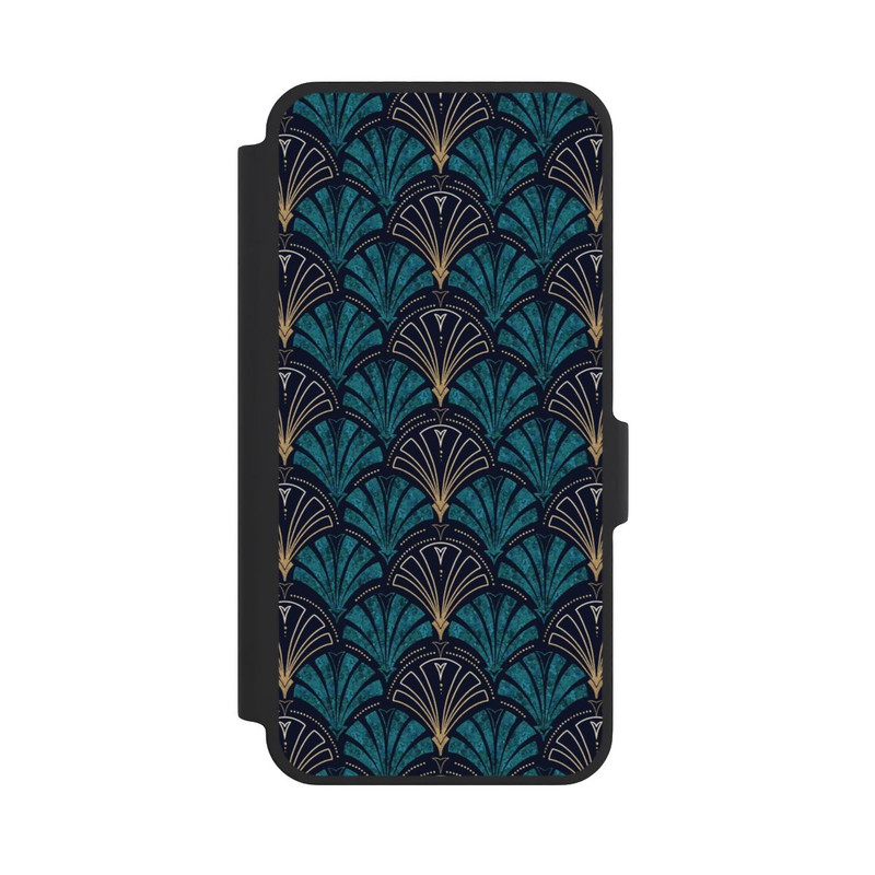 Galaxy A37 5G NIVOflip Art Deco Aquamarin Gold