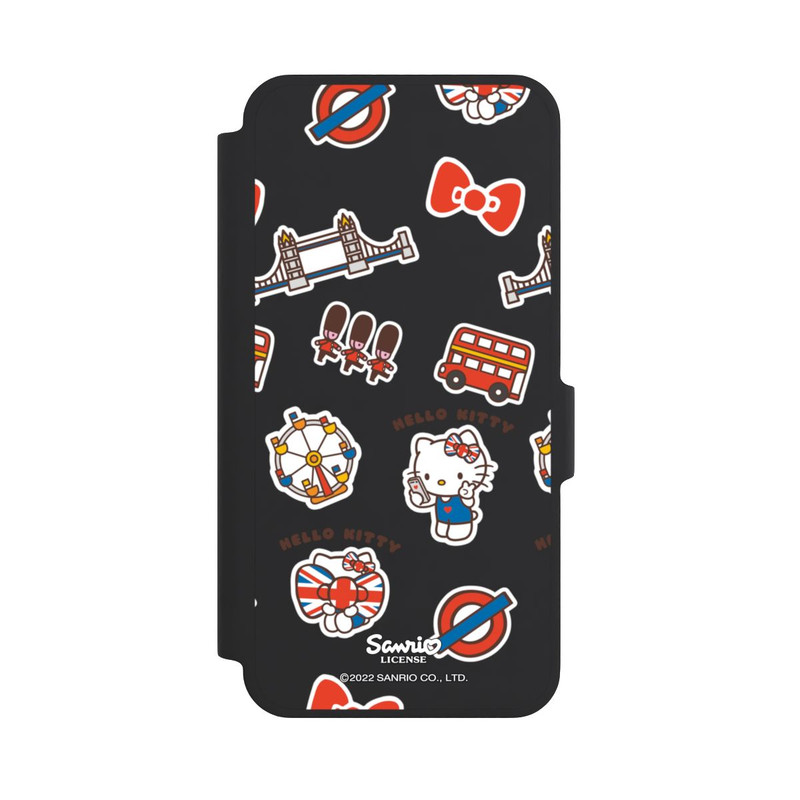 Galaxy A37 5G NIVOflip Hello Kitty Londoner Abzeichen Transparent