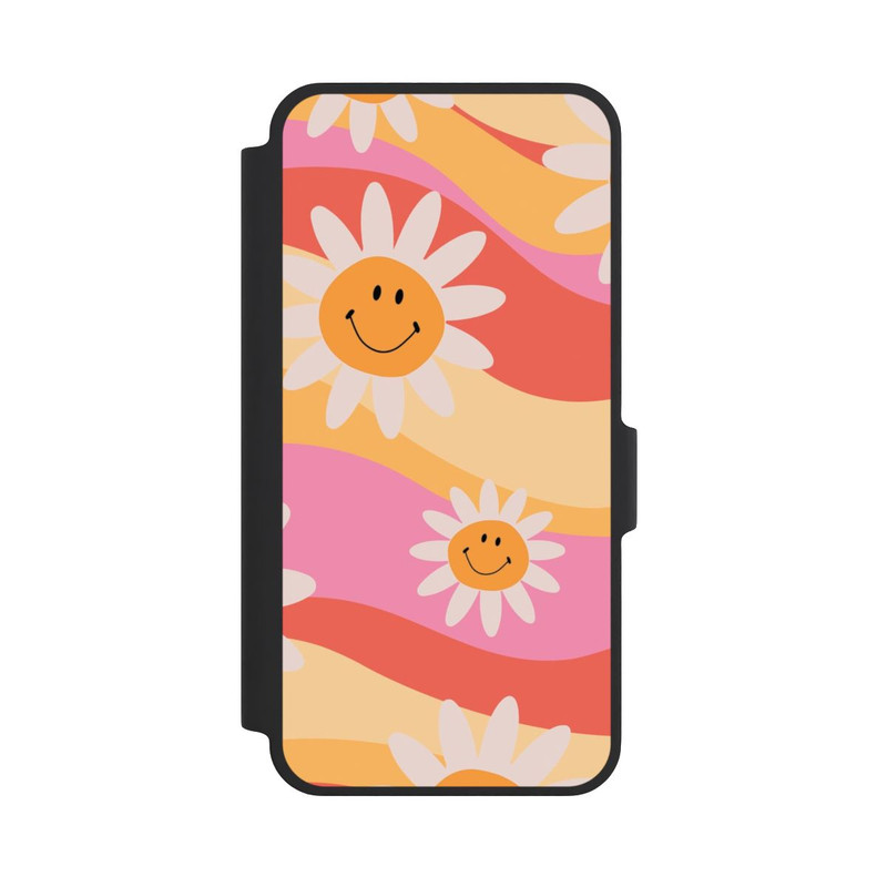 Galaxy A37 5G NIVOflip Retro Smiles Orange Colorful