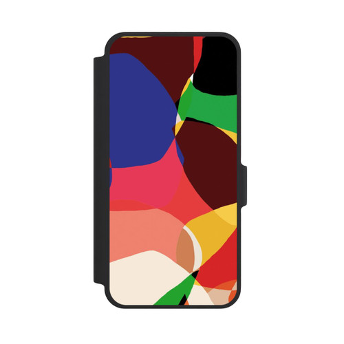 Samsung Galaxy A37 5G NIVOflip Bunte Retro-Formen Hintergrund