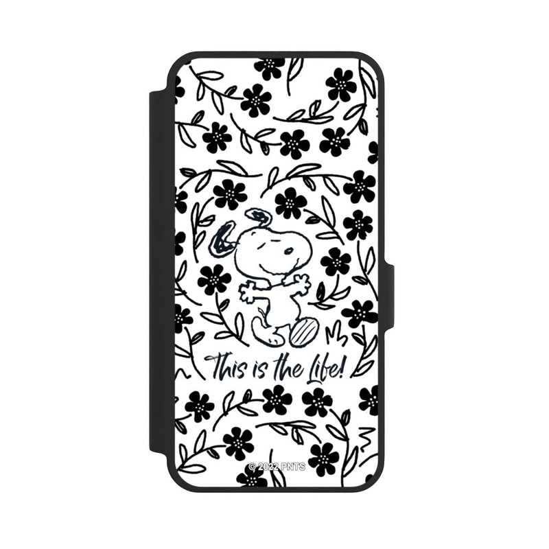 Galaxy A37 5G NIVOflip Snoopy This Is The Life Noir & Blanc