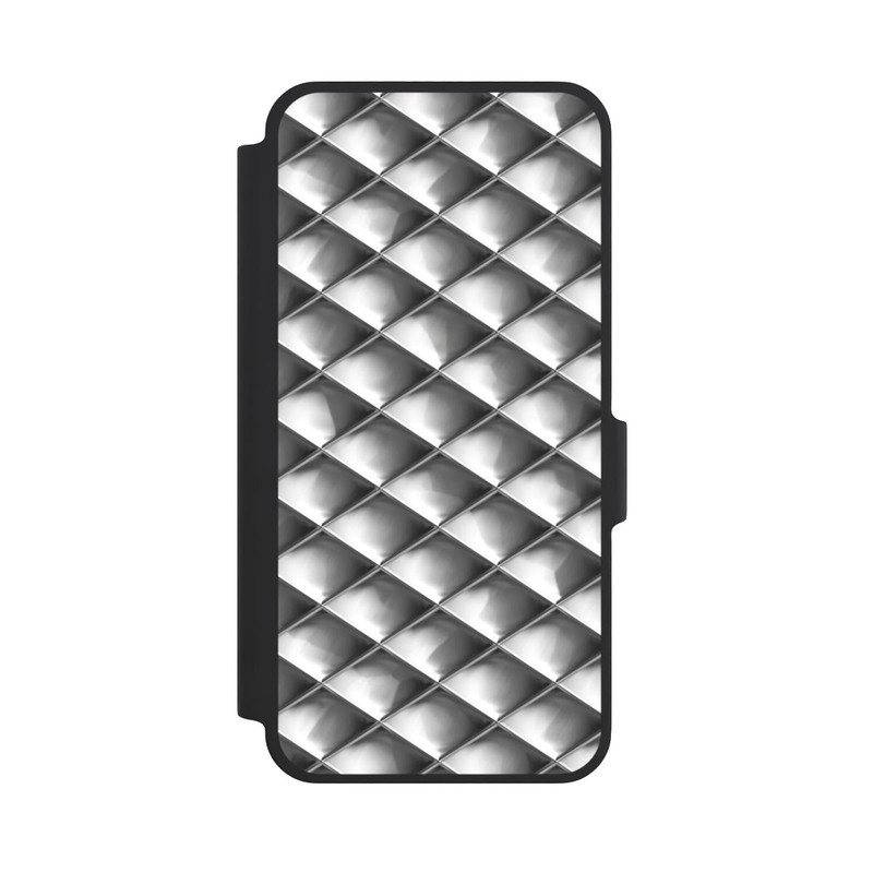 Galaxy A37 5G NIVOflip Glamour Silver Squares
