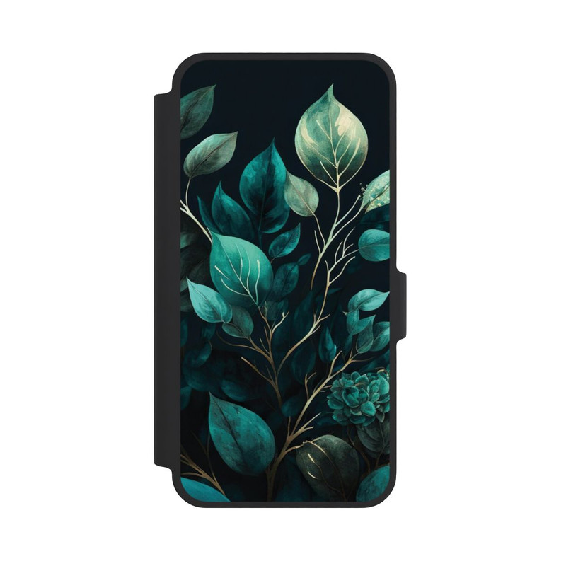 Galaxy A37 5G NIVOflip Eucalyptus Fond Sombre avec IA