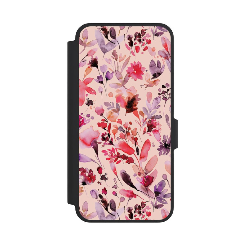 Galaxy A37 5G NIVOflip Fleurs artistiques Viva Magenta